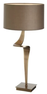 Настольная лампа Enzo от RVAstley матовая Латунь 5023L RVASTLEY ИНТЕРЬЕРНЫЕ 061966 Золото