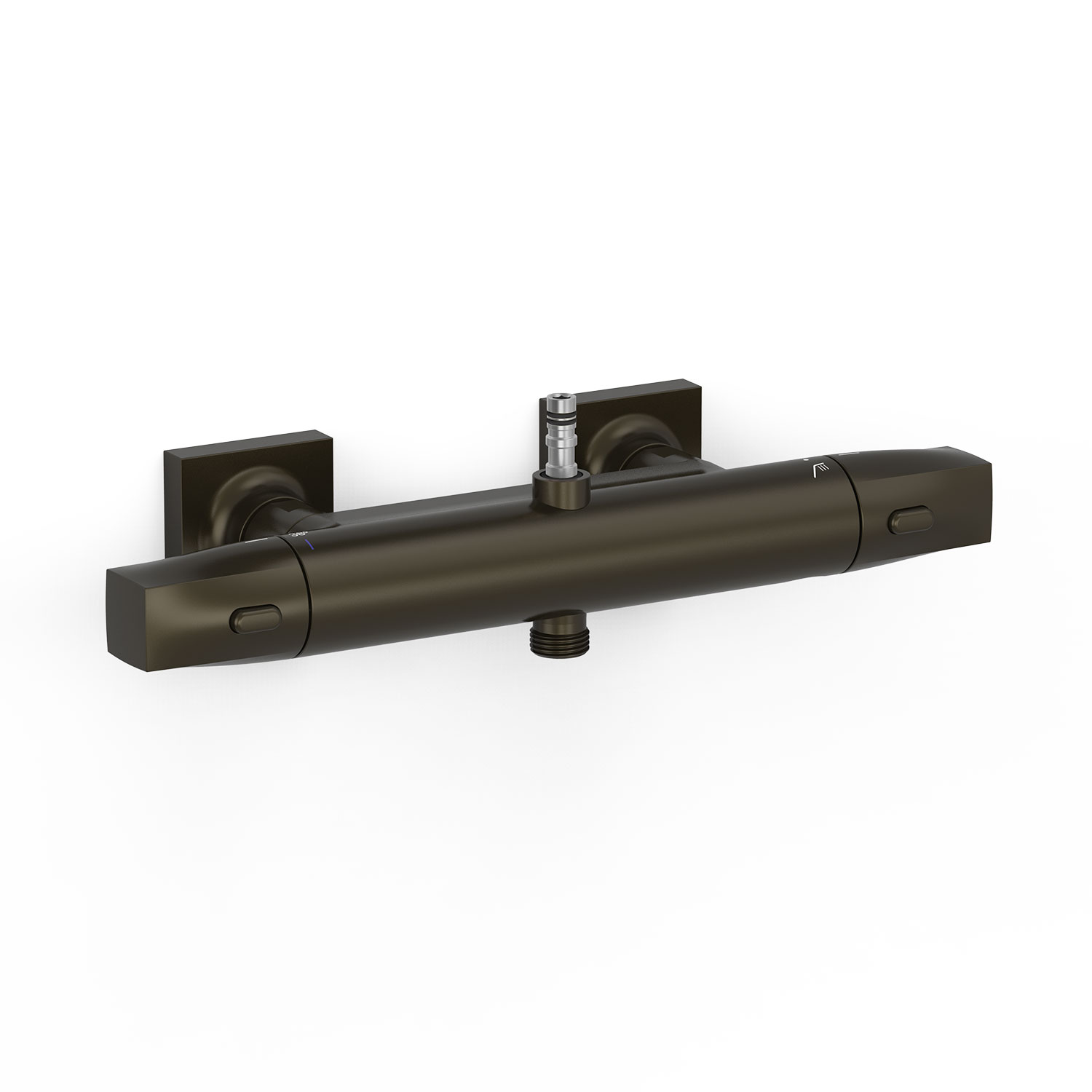 НАСТЕННЫЙ 2-ходовой настенный термостатический кран с подключением к душевой штанге-19016905KMB TRES Thermostatic