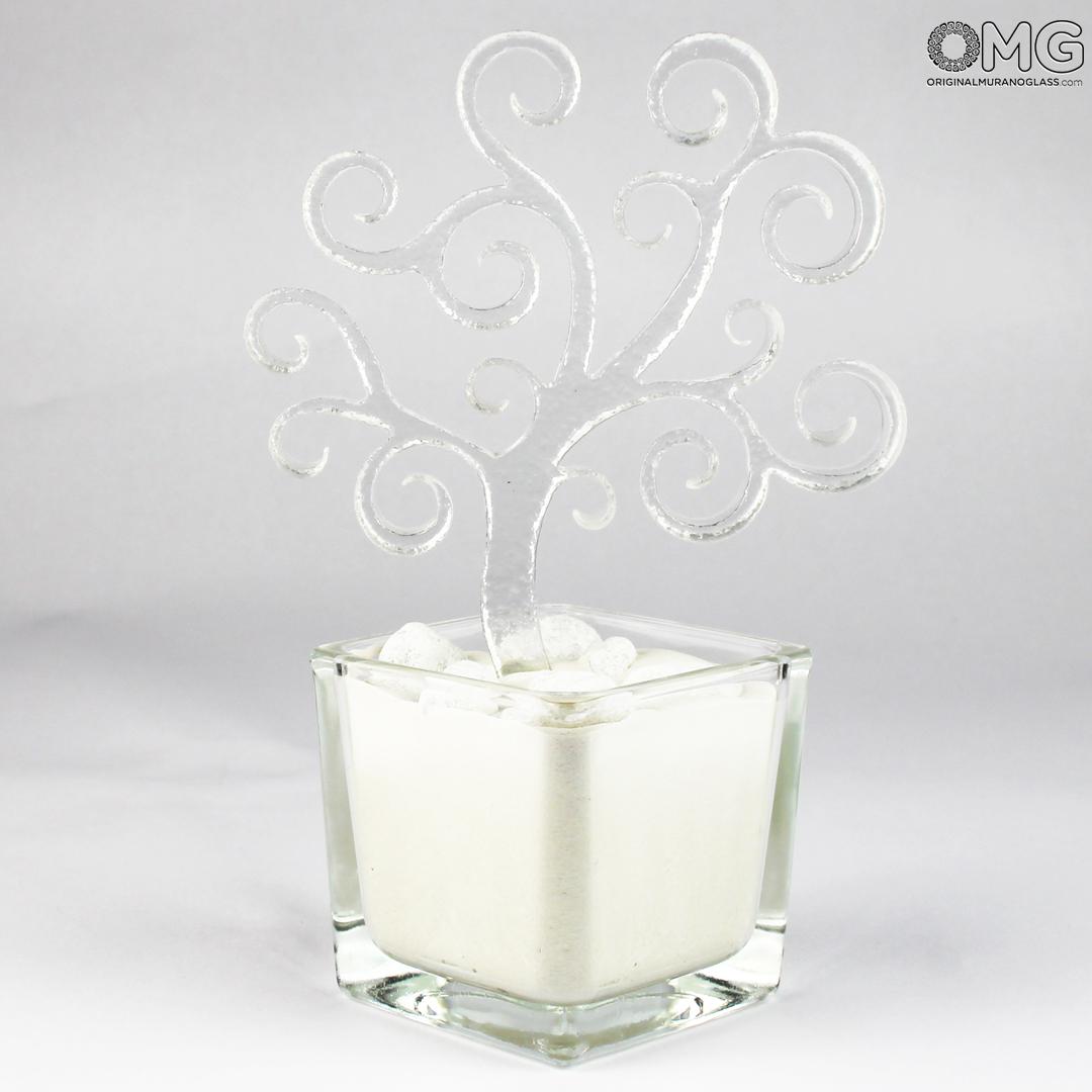 3132 ORIGINALMURANOGLASS Ароматизатор для дома - Дерево Жизни - хрустальный - Original Murano Glass OMG 8 см  - Вид №1