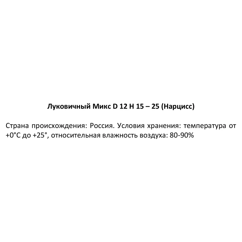 Луковичный микс ø12 h15-23 см 86712024 STLM-2123277 Santreyd  - Вид №4