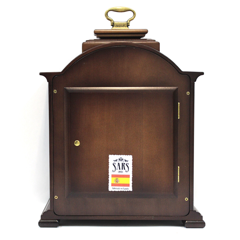 Часы настольные механические темно-коричневые Dark Walnut SARS ДИЗАЙНЕРСКИЕ 00-3967466 Коричневый  - Вид №5