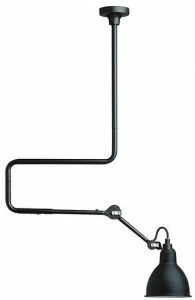 DCW éditions Регулируемый стальной потолочный светильник с гибким кронштейном Lampe gras