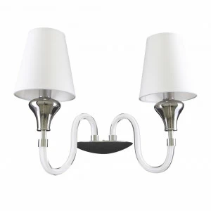 Бра Lightstar Otto 809626 LIGHTSTAR  077098 Белый;серебро