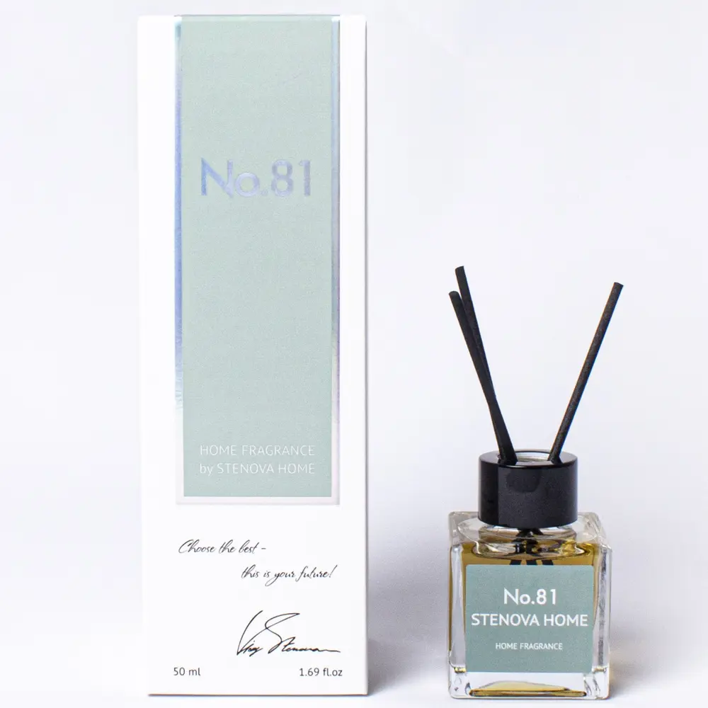 Аромадиффузор STENOVA HOME №81 с композицией бергамот-жасмин-лаванда 50 мл 89342970 STLM-0820339