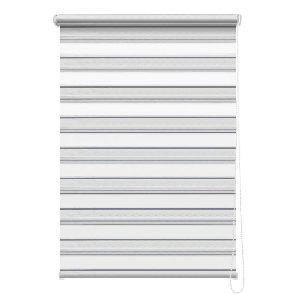 Штора рулонная день-ночь Granada 180x175 см серая MIAMOZA Коллекция 2024г STLM-2091119