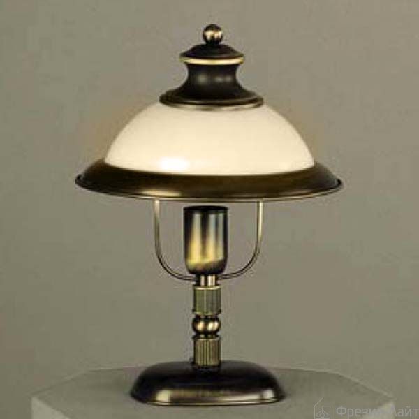 Orion LA 4-597/1 Patina/354 opal лампа настольная 62519