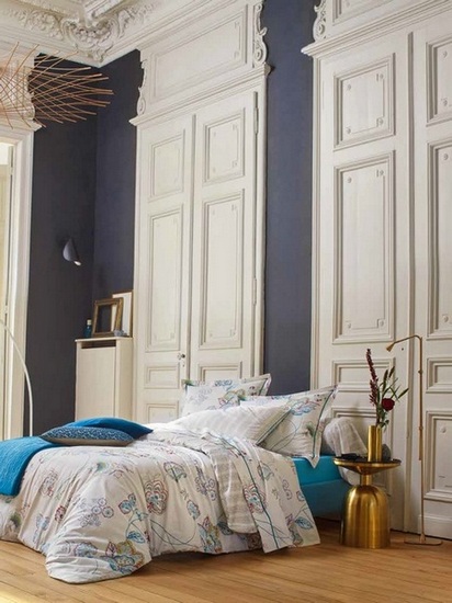 COLIBRIS_AQ_200 КПБ 200/220 прост 280/320 2 нав 50/75 сатин 280TC (в подарочной коробке) Blanc des Vosges Santreyd 