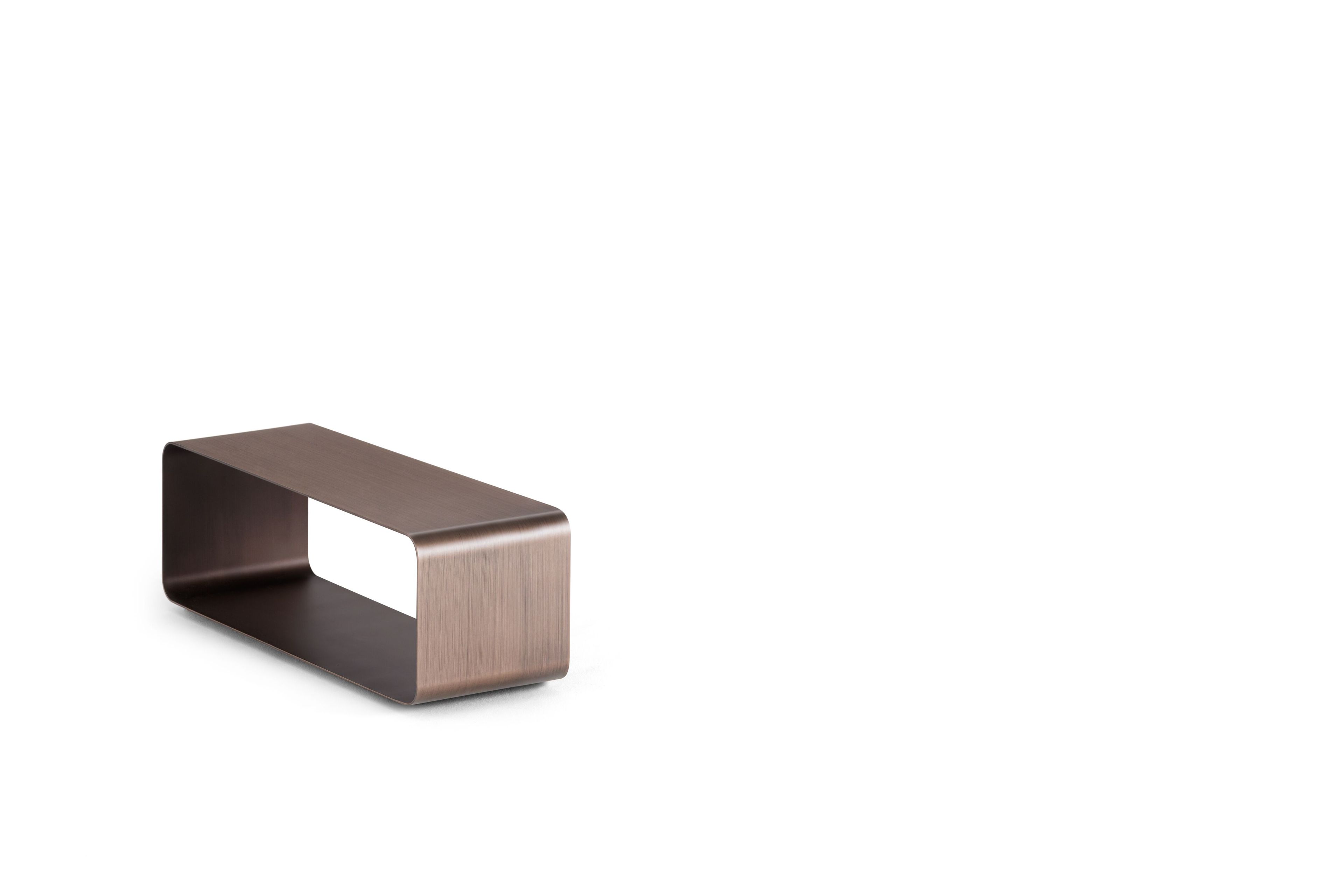 Прямоугольный металлический журнальный столик Flou лист ARCH-00140414 - Вид №4