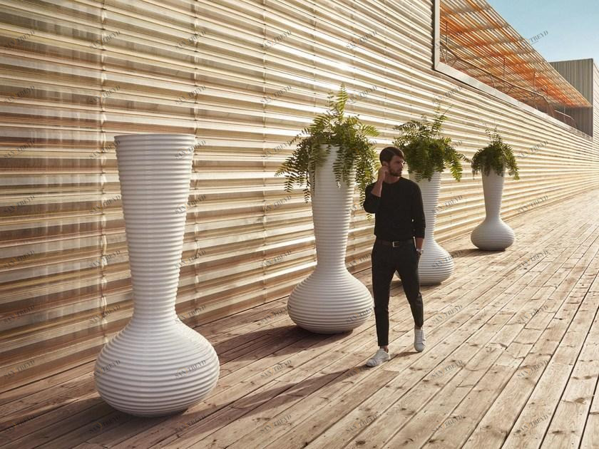 VONDOM Высокий садовый горшок из пластика Bloom sun-id-1365240