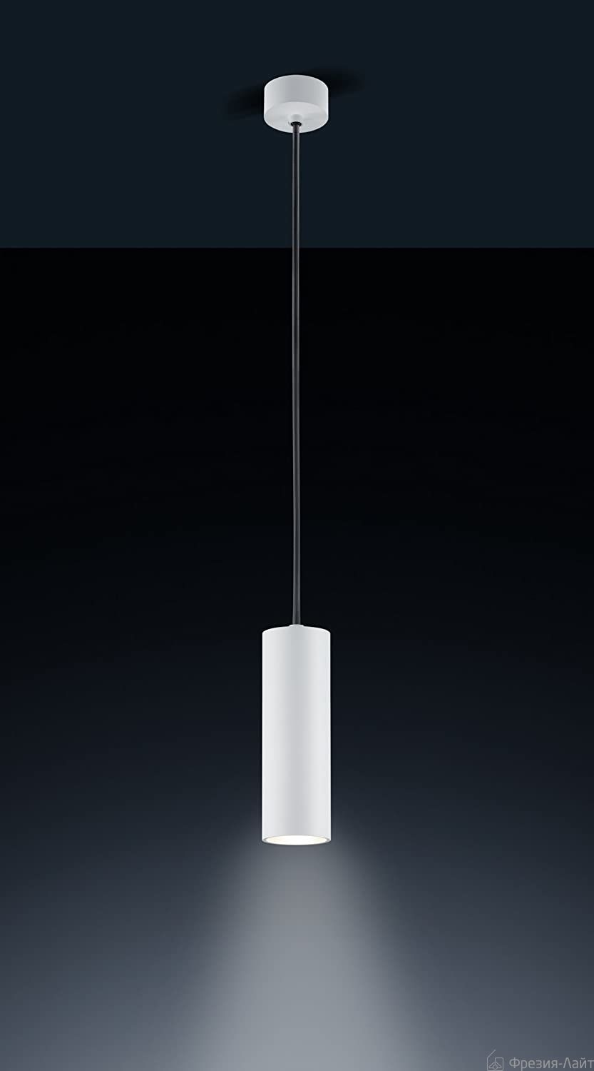 Helestra 16/1556.07 matt белый /провод черный светильник подвесной 105048