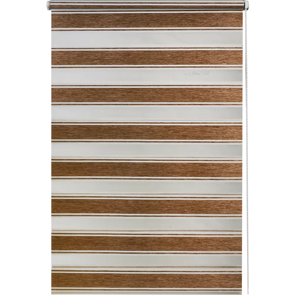 Штора рулонная день-ночь Дэли 50x160 см коричневая 84421718 STLM-2050515 MIAMOZA