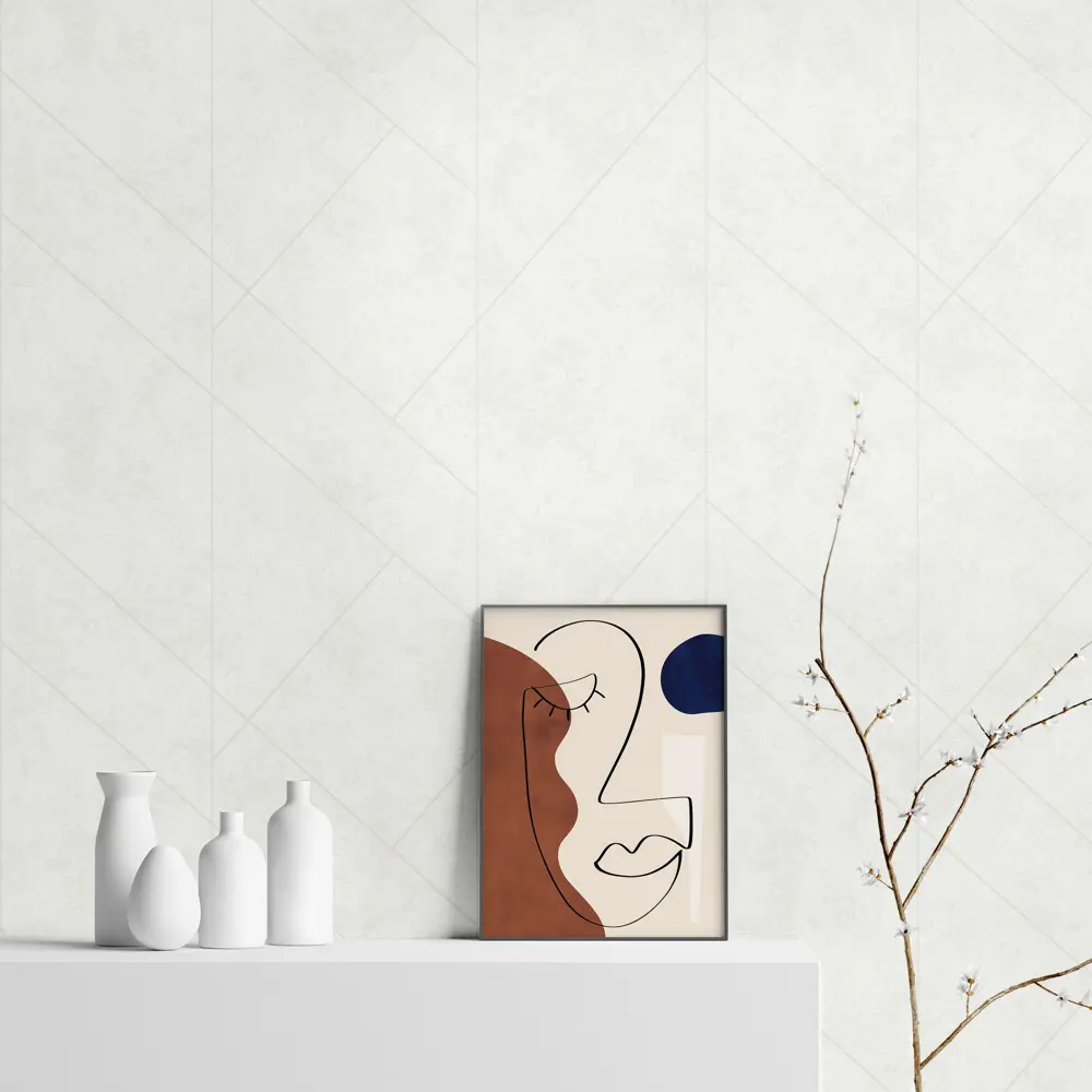 Erismann Maison: Флизелиновые обои бежевые с геометрическим узором 89392229 STLM-1574594 - Вид №3