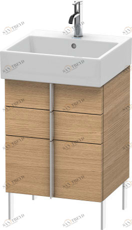VA658405252 Vero Air Тумбочка напольная Европейский дуб, декор Duravit