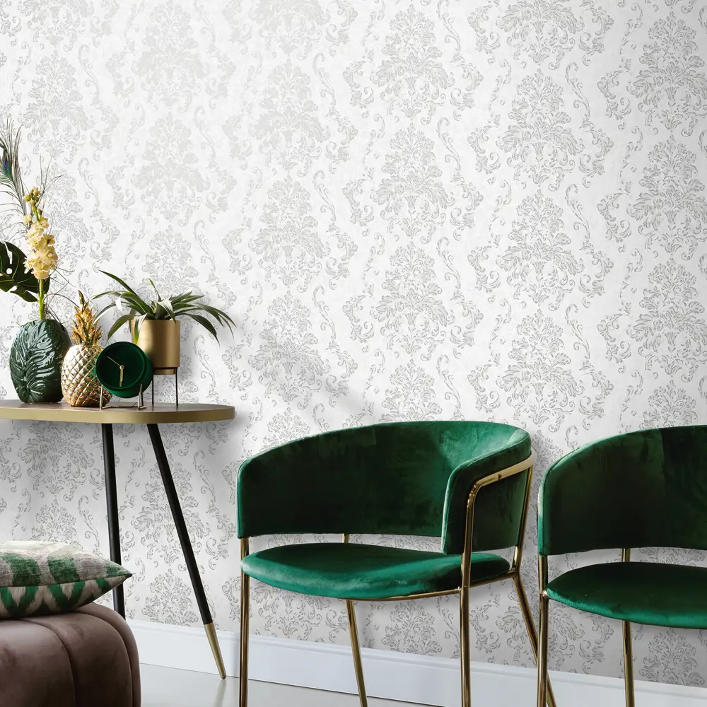 Обои флизелиновые Wall Up Sonata светло-серые 1.06 м 655445 STLM-2150568 - Вид №3