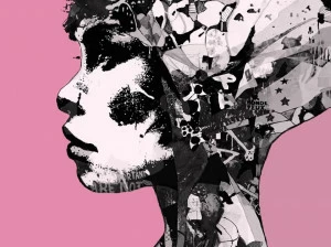 MOMENTI Авторский художественный принт Crazy home paintings Gi-014