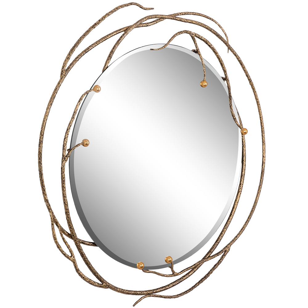 79044 Зеркало Calypso Каштан Амбер BOGACHO 4627196597341