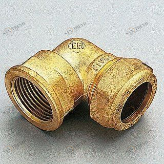 Угол ВР 22 x 1/2" обжим TIEMME 1000084