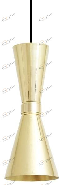 Mullan Lighting Подвесной светильник с прямым светом ручной работы из латуни Amias Mlp330 