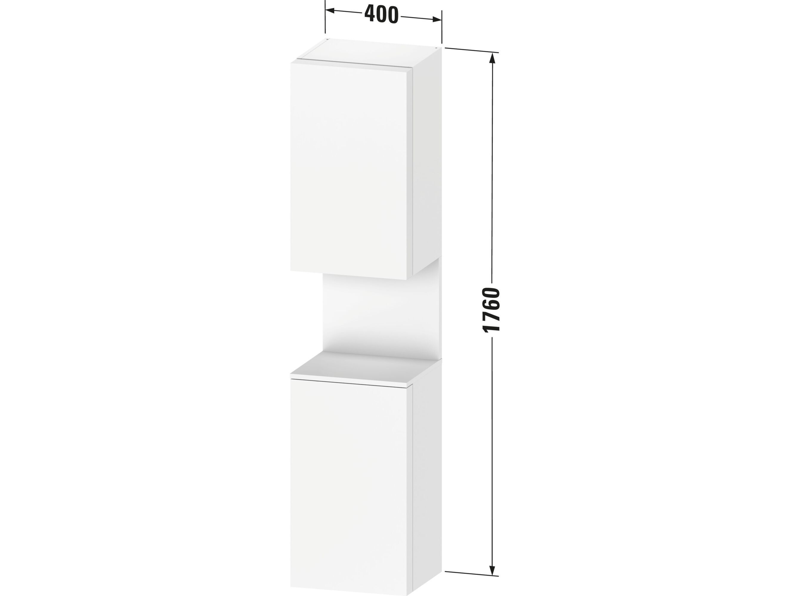 Подвесная колонна для ванной Duravit Qatego ARCH-00064188 - Вид №3
