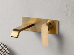 Латунный смеситель для раковины с 2 отверстиями