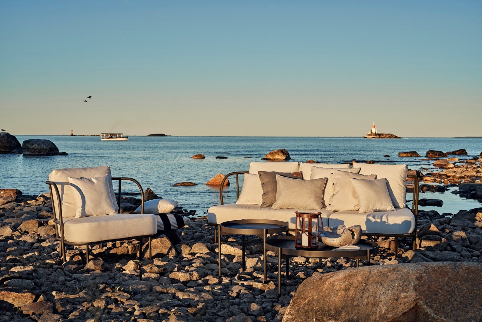 Садовое кресло Sunbrella® с подлокотниками Skargaarden Saltö ARCH-00021074 - Вид №2