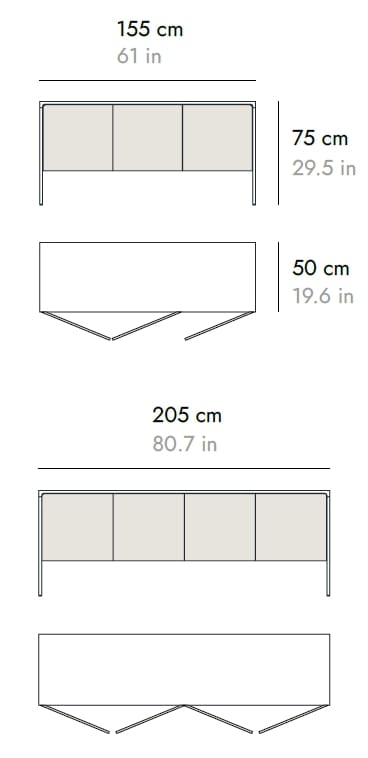 Деревянный шкаф с распашными дверями Punt Tactile ARCH-00143077 - Вид №14