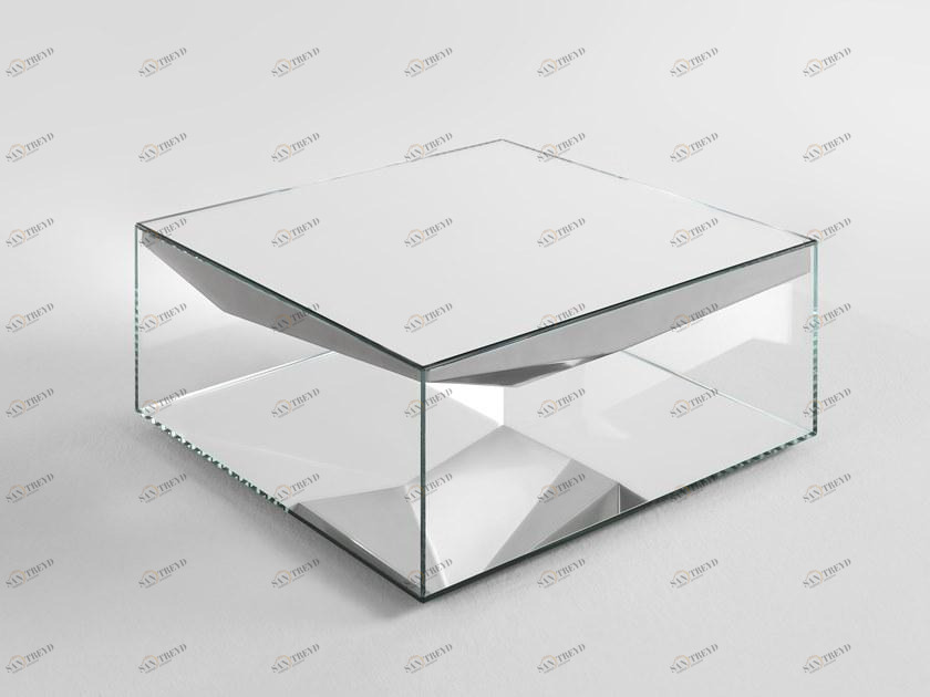 JCP UNIVERSE Низкий квадратный стеклянный журнальный столик sun-id-1448740