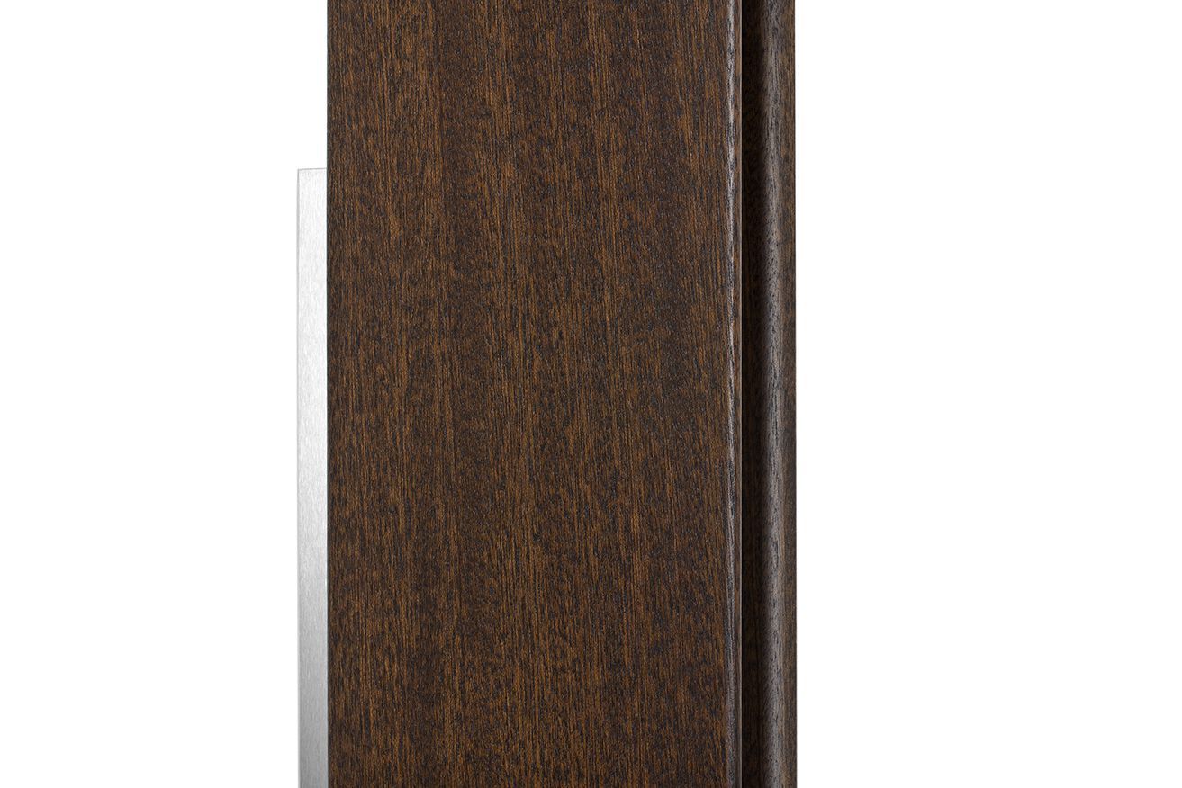 Напольная лампа из нержавеющей стали и дерева Exteta ARCH-00106292 - Вид №3