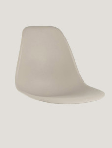 90807531 Сиденья для стула комплект 2 шт Eames 46x41x40 см abs-пластик цвет бежевый STLM-0391652 WWBT