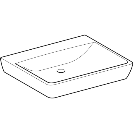 258567000 Раковина Geberit Renova Comfort, безбарьерная Geberit  - Вид №12