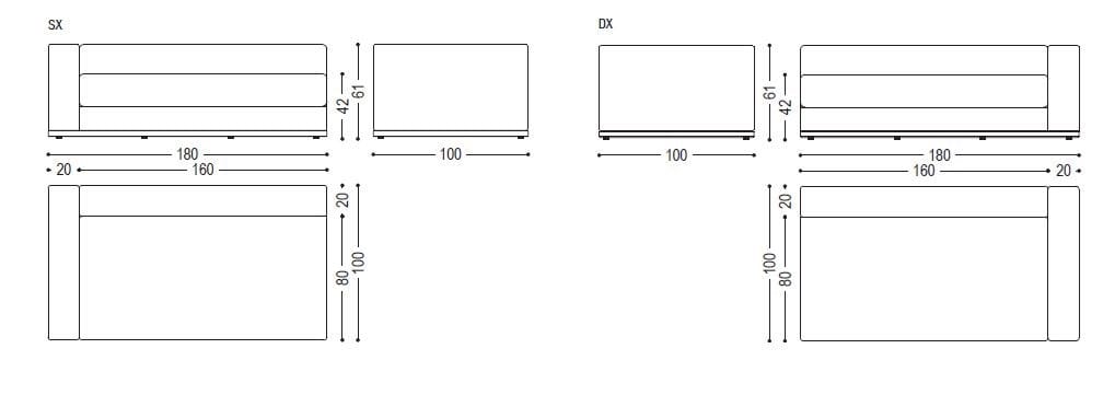Ткань диван Riva 1920 HERITAGE ARCH-00101318 - Вид №1