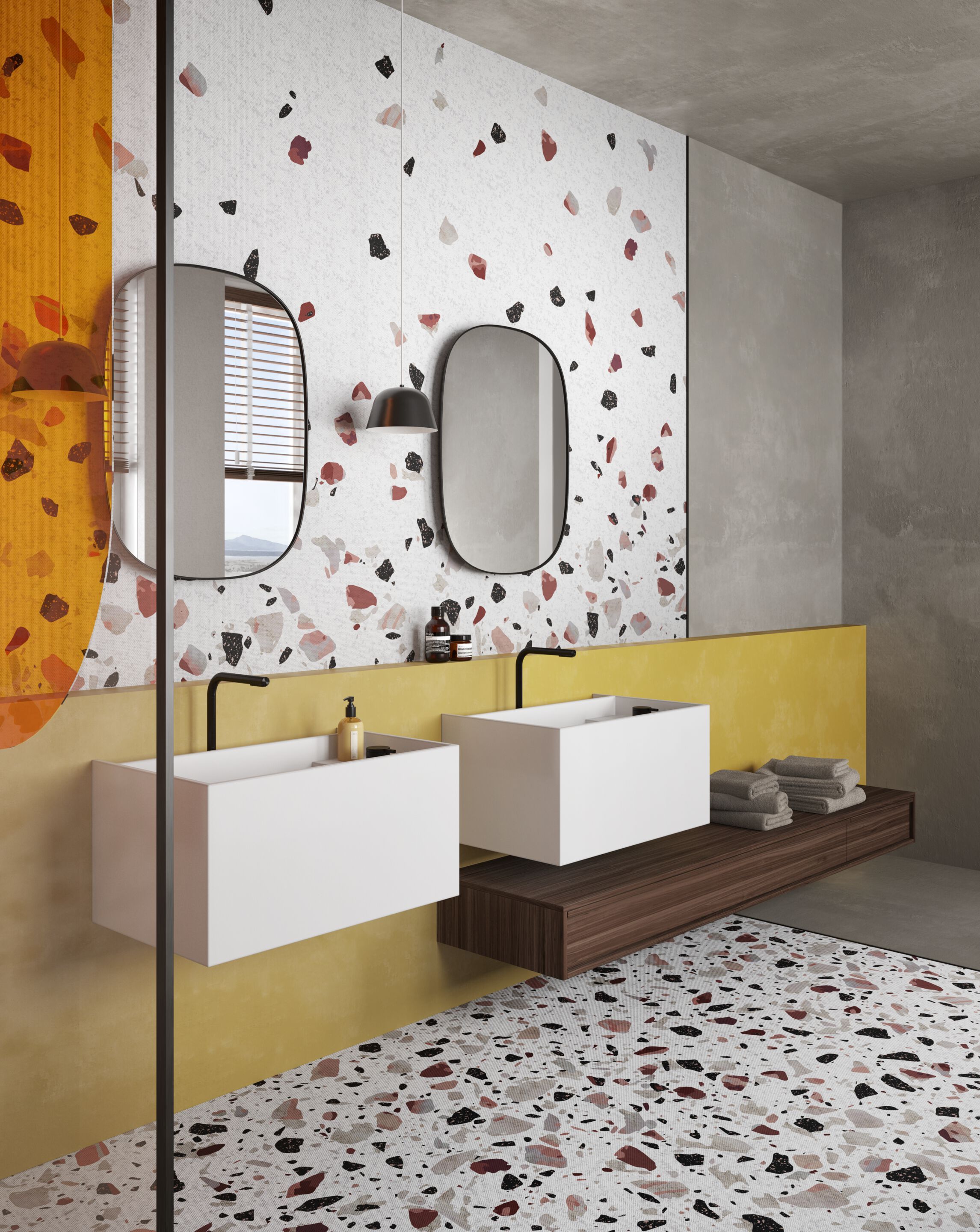 Обои с цифровой печатью Inkiostro Bianco Water-drop ARCH-00100862 - Вид №1