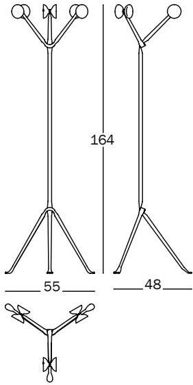 Magis Вешалка из кованого железа Officina sun-id-1358757 - Вид №2
