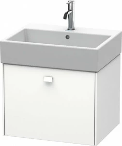 BR405301818 Brioso Тумбочка подвесная Белый матовый, декор