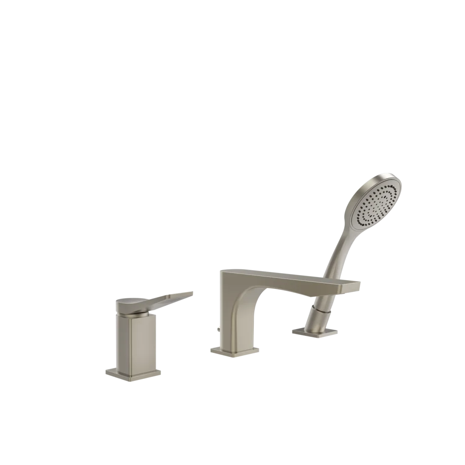 Смеситель для ванны 59037 149 Gessi Rilievo МАТОВЫЙ НИКЕЛЬ FINOX 59037149