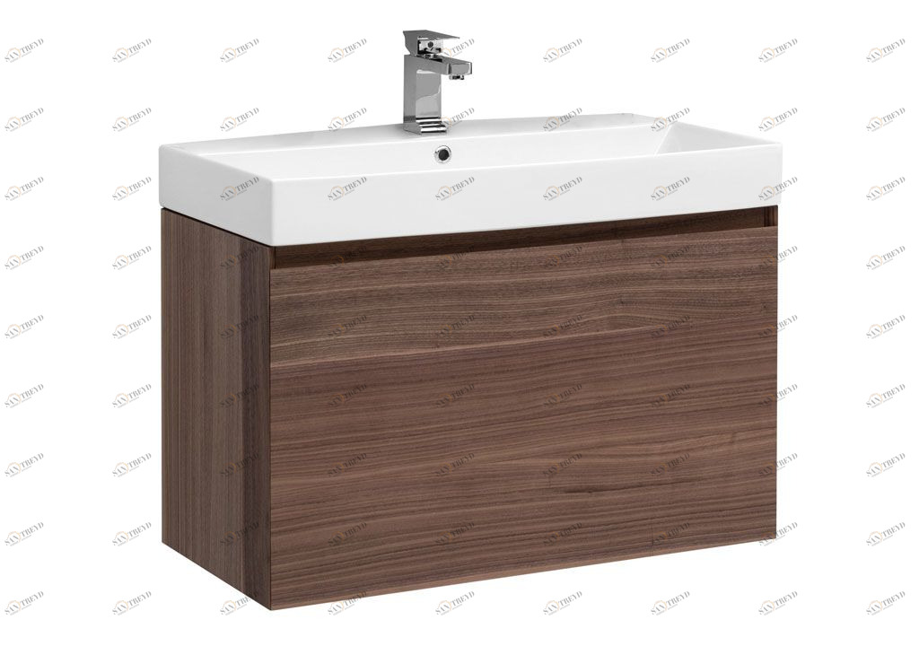 Тумба под раковину Aquanet Нью-Йорк 85 орех sun-id-275408