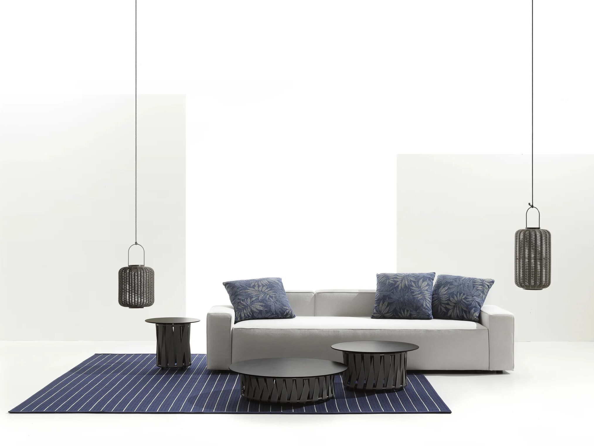 Тканевый модульный садовый диван Nodo Italia Brique ARCH-00031516 - Вид №3