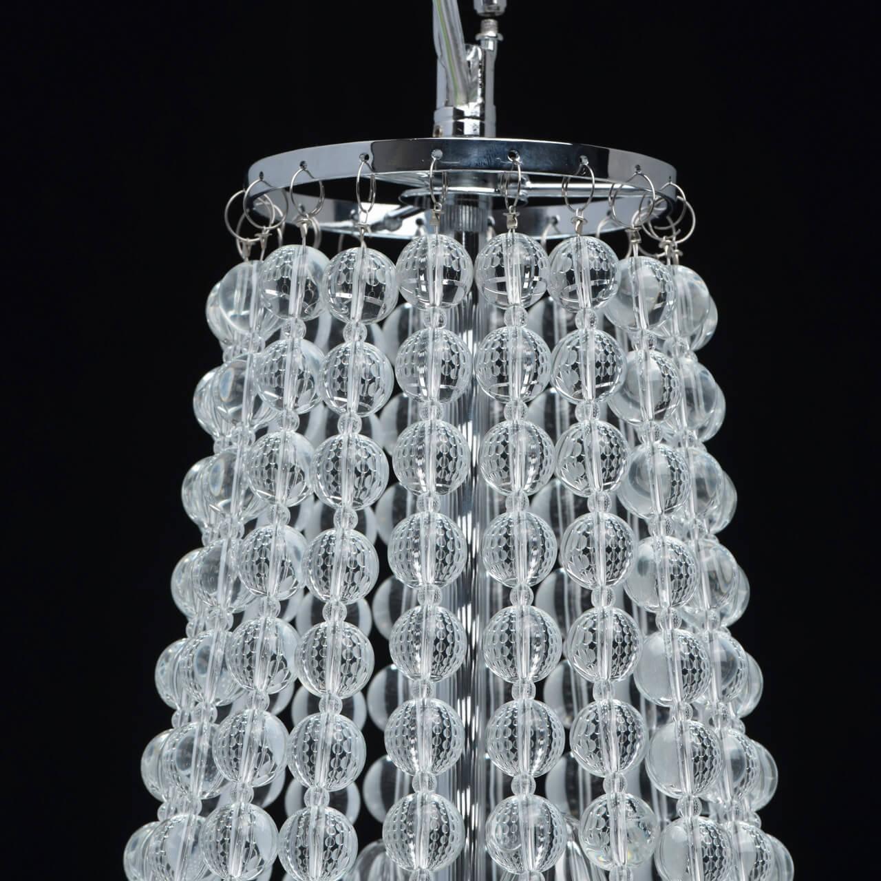 Подвесная люстра MW-Light Бриз 464018506 MW-LIGHT ДИЗАЙНЕРСКИЕ, БРИЗ 193989 Хром  - Вид №1