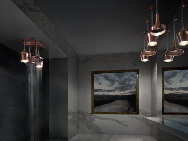 tender rain Светодиодный подвесной светильник из латуни Calices sun-id-1470347 - Вид №1