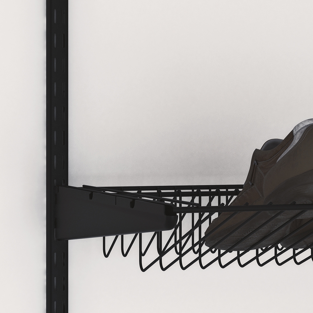 Полка сетчатая для обуви , 603x404 мм, чёрный LJPS0496 Public Steel Россия  - Вид №1