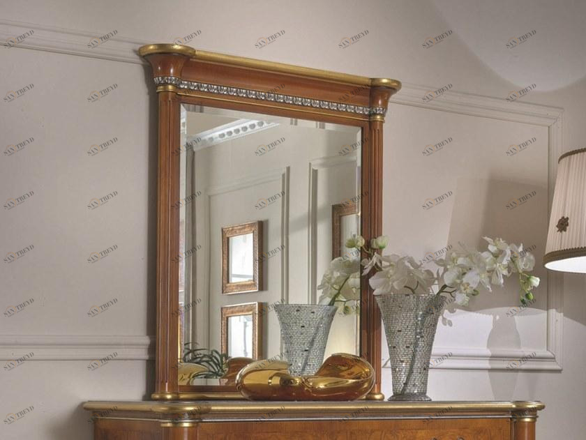 SCAPPINI & C Прямоугольное зеркало из дерева с настенной рамой 35th anniversary 2744