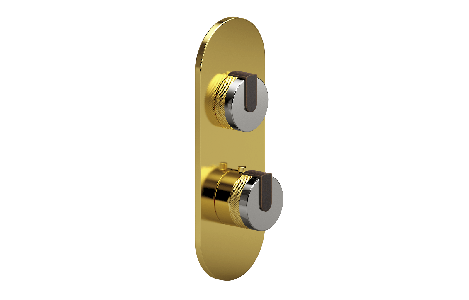 E-8026-R1PCE0-L1OB-AU-T Планка M-Series с 2 ручками - Внешняя часть GRAFF MOD+