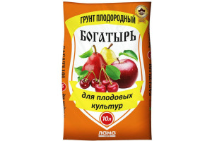 16534285 Плодородный грунт Для плодовых культур 10 л 001-GR-PB-000276-3 Богатырь