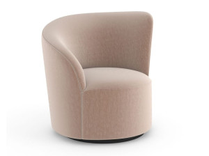 Вращающееся кресло из синели