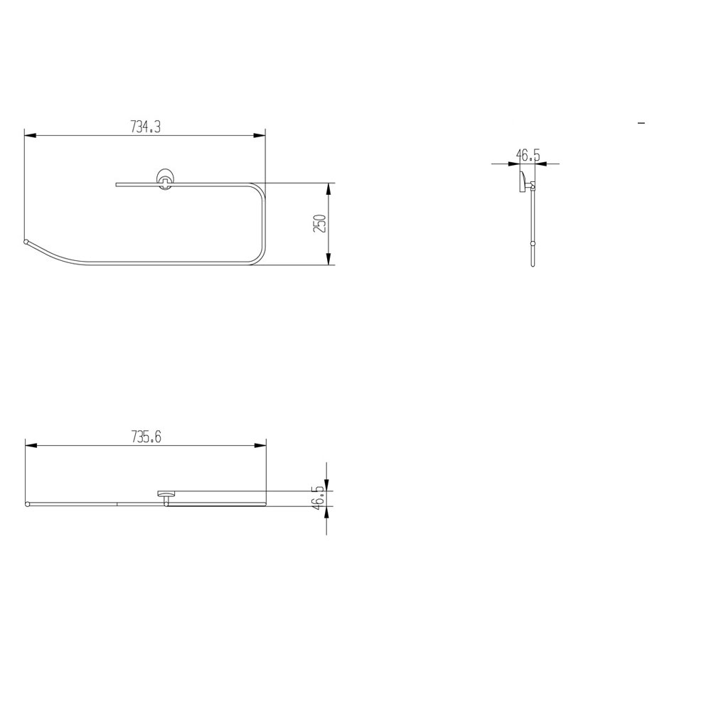 Бумагодержатель Raiber R70114 R70114 Santreyd  - Вид №2