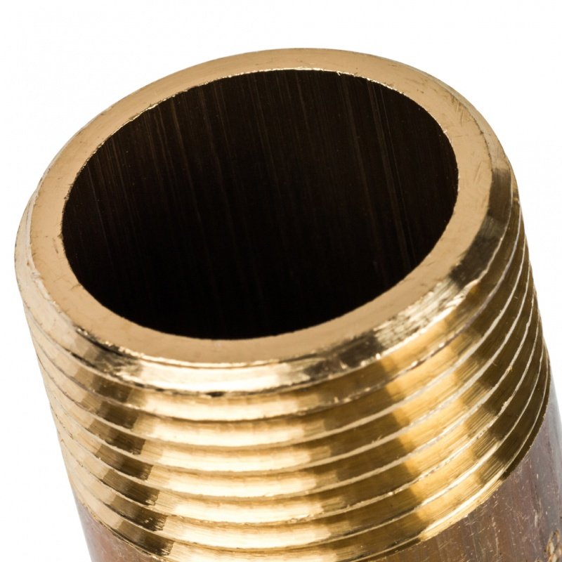 Сгон НН 1/2" 100 мм латунь STOUT SFT0032012100 - Вид №1