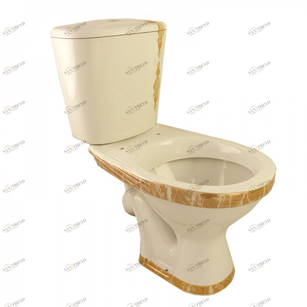 1030259 Компакт унитаз с бачком Белый Лобненский Стройфарфор  Россия 