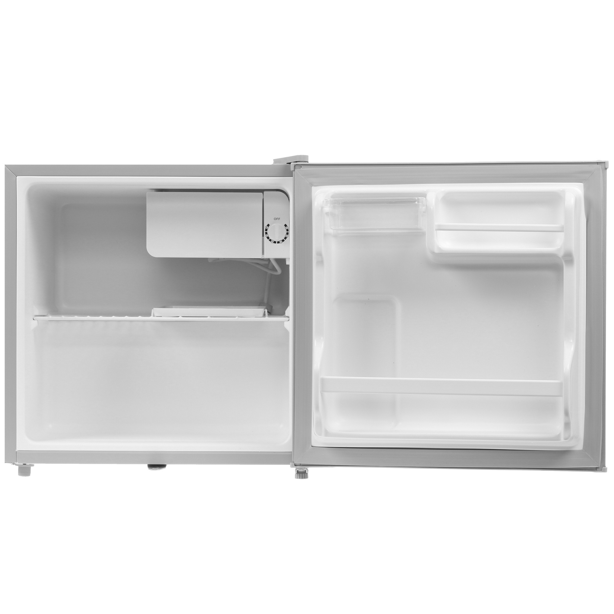 8116402 Холодильник компактный   Бирюса M50 серебристый STDN-0095042 - Вид №1