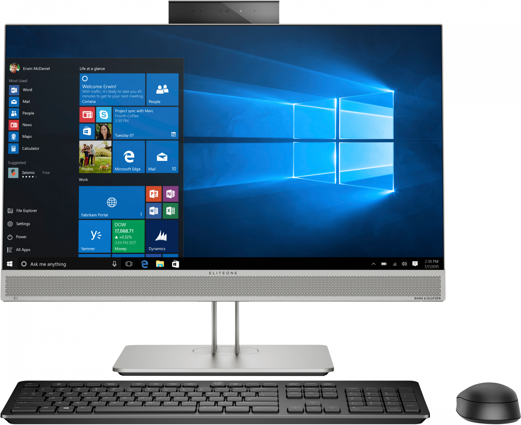 7AC09EA#ACB eliteone 800 g5 aiont healthcare 23.8"(1920x1080 ips)/touch/intel core i5 9500(3ghz)/8192mb/256ssdgb/dvdrw/wifi/war 3y/w10pro + usbkbd&mouse healthcare edition HP Santreyd 