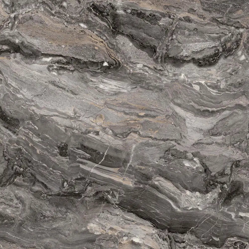 Столешница KONSENSA Рашчер 240x80x3.8 см ДСП цвет серый ДСП Прямой угол STLM-2058267 - Вид №1